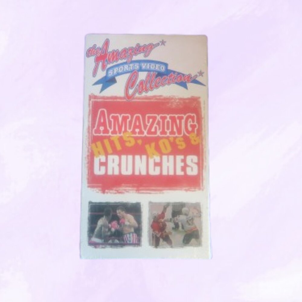 The Amazing Sports Video Collection vintage Amazing hits, KO's, and crunches VHS